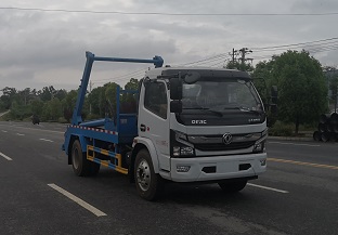 程力威牌CLW5120ZBS6RJ型擺臂式垃圾車(chē)